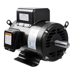 7.5HP AIR COMPRESSOR ELECTRIC MOTOR, 230V 30 AMPS, 184T FRAME 3450RPM, 1-1/8