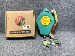 LANYARD CABLE FALL ARREST VEVOR SELF RETRACTING LIFELINE SHOCK ABSORBING 10M