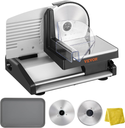 VEVOR MEAT SLICER, 200W ELECTRIC DELI FOOD MEAT SLICER WITH TWO 7.5