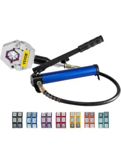 VEVOR MANUALLY OPERATED AC HOSE CRIMPER FS-7842B SEPARABLE HYDRAULIC HOSE
