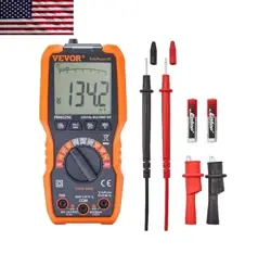 DIGITAL MULTIMETER 4000/6000 COUNTS TESTER DC AC VOLTMETER NCV , OHM VOLT AMP TE