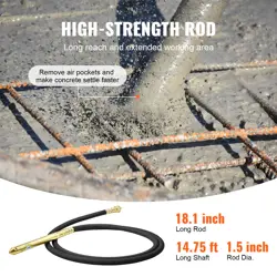 ELECTRIC CONCRETE VIBRATOR