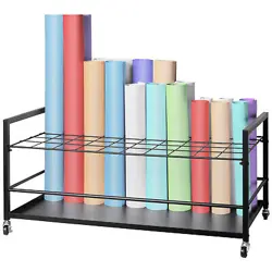 VEVOR BLUEPRINT STORAGE RACK 50 SLOTS MOBILE ROLL FILE HOLDER FOR ARCHITECTURAL