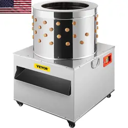 1500W ELECTRIC CHICKEN PLUCKER MACHINE 20 INCH HEAVY DUTY DUCK BIRDS TURKEY DE-F