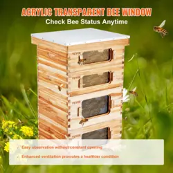 VEVOR BEE HIVE LANGSTROTH KIT 20 DEEP & 20 MEDIUM FRAMES