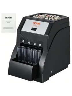 VEVOR USD COIN SORTER COIN SORTER MACHINE USD COIN 1? 5? 10? 25? 230 COINS/MIN