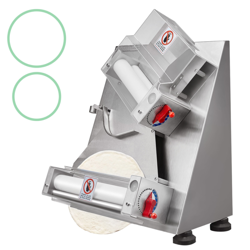 VEVOR 12 INCH PIZZA DOUGH ROLLER SHEETER AUTOMATIC COMMERCIAL PIZZA DOUGH PRESS