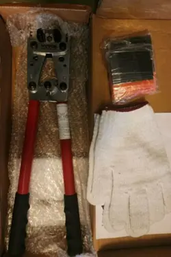 VEVOR CRIMPING TOOL BATTERY LUG CRIMPER AWG10-1/0