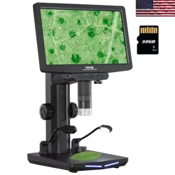 7 HDMI LCD DIGITAL MICROSCOPE FOR ADULTS SOLDERING ELECTRON 1200X WITH IPS SCREE