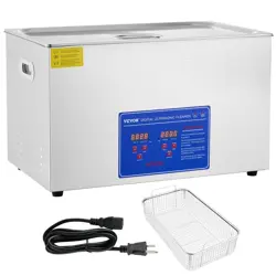 VEVOR ULTRASONIC CLEANER WITH TIMER HEATING MACHINE DIGITAL SONIC CLEANER