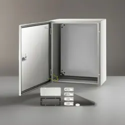 VEVOR 16X16X8'' CARBON STEEL ELECTRICAL ENCLOSURE IP65 WALL MOUNT JUNCTION BOX