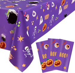 HALLOWEEN TABLECLOTH EYEBALL