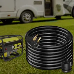 VEVOR 50FT 220 VOLT 50 AMP 10/3 WELDER EXTENSION CORD FOR WELDING MACHINE W/