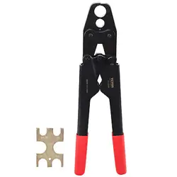 PEX CRIMPING TOOL KIT DUAL HEAD FOR 1/2