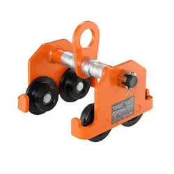 VEVOR PUSH BEAM TROLLEY MANUAL TROLLEY 6600 LBS/3 TON LOAD 2.5