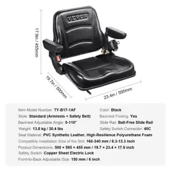 TRACTOR SEAT ADJUSTABLE