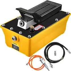 2.3L AIR HYDRAULIC PUMP 10,000PSI AUTO BODY SHOP FOOT PEDAL HIGH PRESSURE PUMP