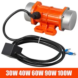 AC VIBRATION MOTOR VIBRATING ASYNCHRONOUS VIBRATOR 30W-100W 110V SINGLE PHASE