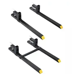 VEVOR CLAMP ON PALLET FORKS 2000LBS TRACTOR FORKS 60