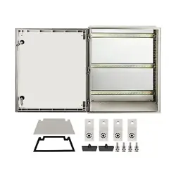 VEVOR ELECTRICAL ENCLOSURE BOX,23.6''×19.7''×9.1'',FIBERGLASS JUNCTION