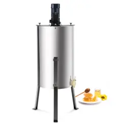 CREWORKS 2/4 FRAMES ELECTRIC HONEY EXTRACTOR SPINNER BEEKEEPING SUPPLIES STANDS