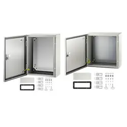 16'' 20'' 24'' CARBON STEEL ELECTRICAL ENCLOSURE IP65 WALL MOUNT JUNCTION BOX
