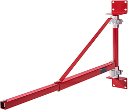 VEVOR WALL MOUNT JIB CRANE, 660 LBS MAX LOAD CAPACITY ELECTRIC SCAFFOLDING LIFT,