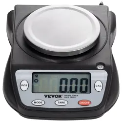 VEVOR ANALYTICAL BALANCE LAB SCALE 600G X 0.01G 6 UNITS CONVERSION ELECTRONIC