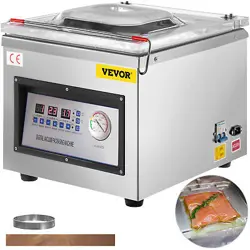 CHAMBER VACUUM SEALER DZ-260C COMMERCIAL VACUUM SEALING PACKING MACHINE 320W