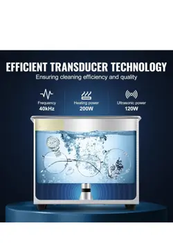 VEVOR ULTRASONIC CLEANER WITH DIGITAL TIMER & HEATER, PROFESSIONAL ULTRA SONIC J
