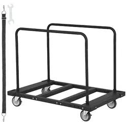 VEVOR DRYWALL CART 1800 LBS PANEL CART DOLLY HANDLING SHEETROCK SHEET PANEL