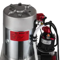 15 QUART DOUBLE ACTING HYDRAULIC PUMP DUMP TRAILER 12V UNIT PACK POWER UNIT