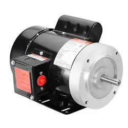 VEVOR 3/4 HP ELECTRIC MOTOR 1725RPM AC115/230V 56C FRAME 1-PHASE 5/8