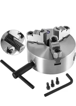 K11-200A SELF-CENTERING LATHE CHUCK 3 JAW 8 INCH FOR MILLING HARDENED STEEL