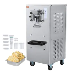 VEVOR ICE CREAM MACHINE 20-25L/H 2400W 1-FLAVOR HARD SERVE ICE CREAM MAKER