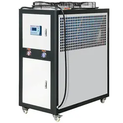 VEVOR AIR-COOLED INDUSTRIAL WATER CHILLER 9.4HP 16 GAL 60L FOR COOLING WATER
