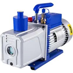 10CFM 2 STAGES 1HP REFRIGERANT VACUUM PUMP DEEP HVAC DUAL STAGE AC CONDITIONING