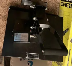 HEAT PRESS MACHINE SWING AWAY FOR T-SHIRTS USED UNKNOWN BRAND WORKS