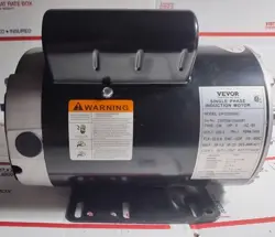 VEVOR 5HP AIR COMPRESSOR MOTOR 230V 22 AMPS ELECTRIC MOTOR 3450RPM 56HZ FRAME