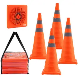 VEVOR SAFETY CONES 4 PCS 28
