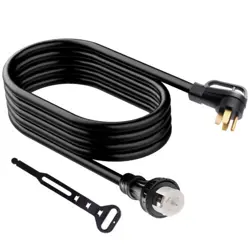 50 AMP GENERATOR CORD 25FT   POWER INLET BOX WATERPROOF COMBO KIT, NEMA 14-50P