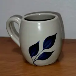 GLAZED MUG COBALT