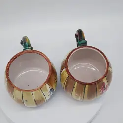 ITALIAN POTTERY MUGS