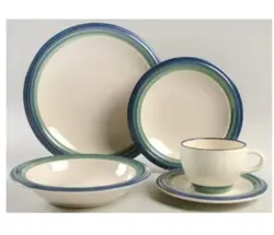 PLATES RIMMED BOWLS
