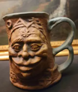 TANKARD STEIN W/TROLL
