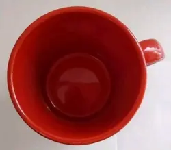 CUP MUG RED