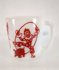 GLASS MUG CIRCUS