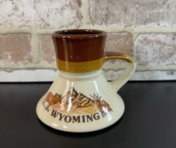 VINTAGE WYOMING MUG