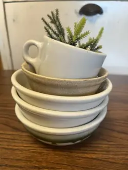 IRONSTONE BOWLS COFFEE