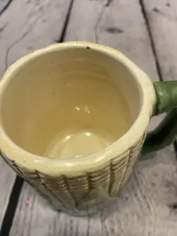 VINTAGE MAJOLICA CORN